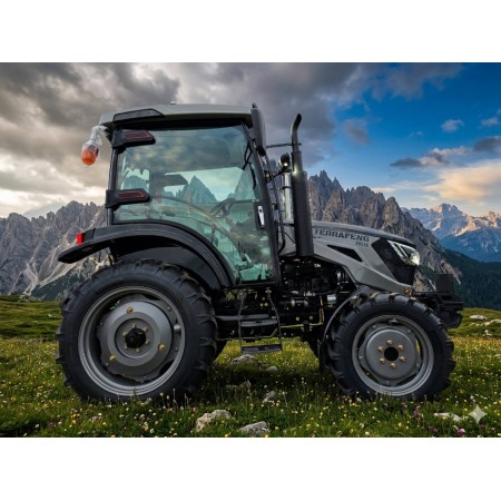 Трактор TERRAFENG 555XC, 50 к.с, заводська кабіна за кондиціонером, примусовою гідравлікою, серга + автомобільний фаркоп